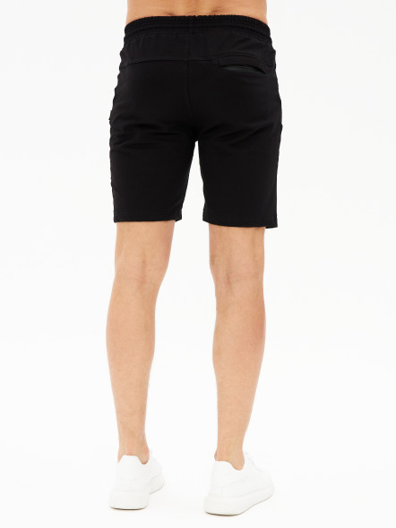 Шорты мужские трикотажные, черный, XXL в Кирове