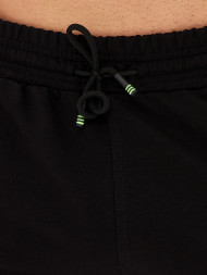 Шорты мужские трикотажные, черный, XXL