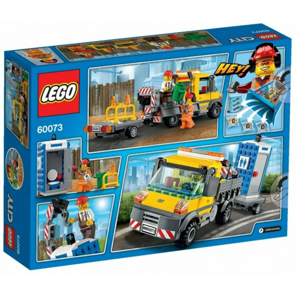 Конструктор LEGO City 60073 Машина техобслуживания в Кирове