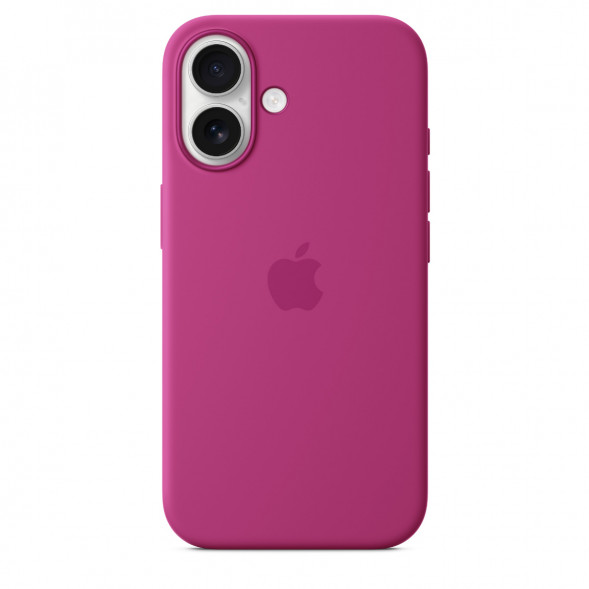 Чехол Apple для iPhone 16 Silicone MagSafe, Fuchsia (MYY53ZM/A) в Кирове