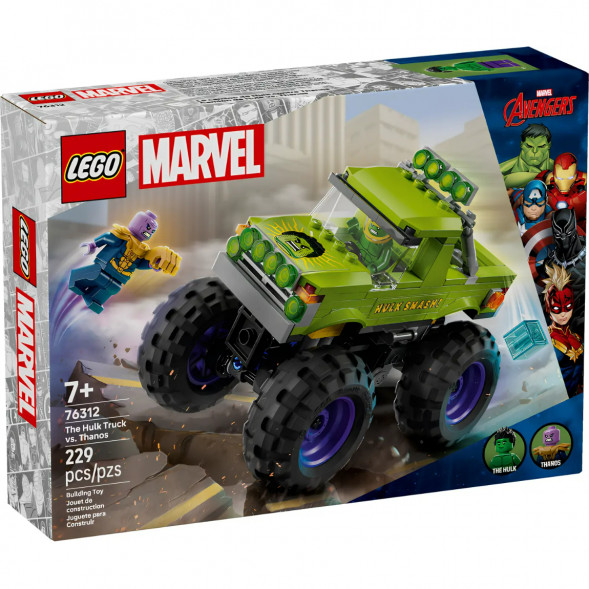 Конструктор LEGO Super Heroes 76312 Халк на внедорожнике против Таноса в Кирове