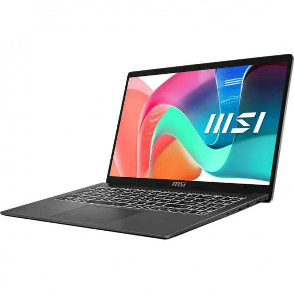Ноутбук MSI Modern 15 F1MXG-1279XRU (15.6&amp;quot;, IPS, Intel Core 7 120U 1.4ГГц, 10 ядер, 16ГБ DDR5, 512ГБ SSD, Intel Graphics, без ОС), серый в Кирове