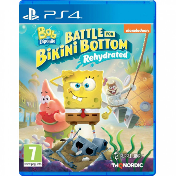 Игра SpongeBob SquarePants: Battle For Bikini Bottom - Rehydrated [PS4, русские субтитры] в Кирове