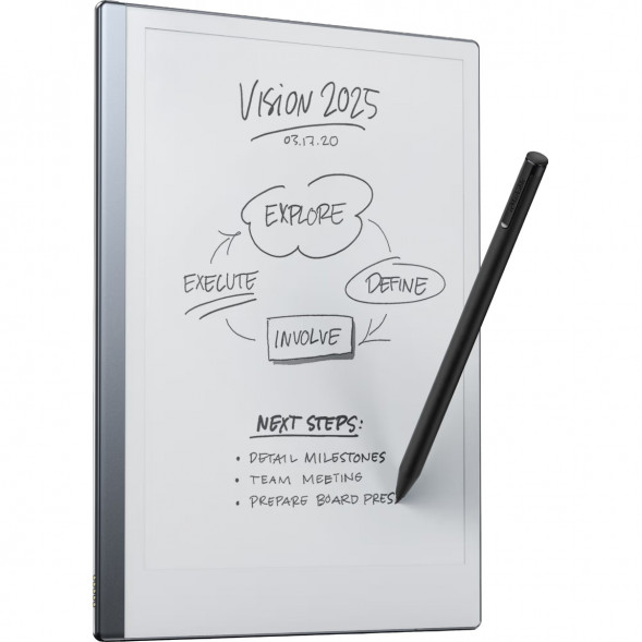 Графический планшет reMarkable 2 со стилусом Marker Plus и чехлом Book Folio черный (RM115) в Кирове