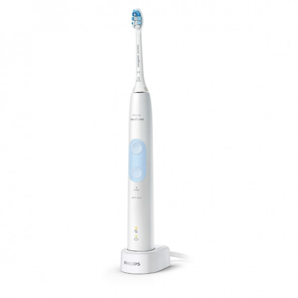 Электрическая звуковая зубная щетка Philips Sonicare ProtectiveClean 4500, White в Кирове