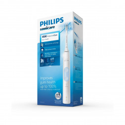 Электрическая звуковая зубная щетка Philips Sonicare ProtectiveClean 4500, White