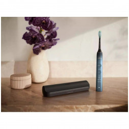 Электрическая звуковая зубная щетка Philips Sonicare DiamondClean 9000 HX9911/88, темно-синий