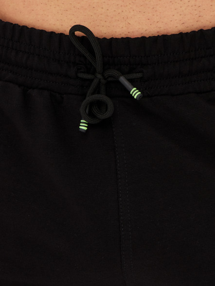 Шорты мужские трикотажные, черный, XXXL в Кирове