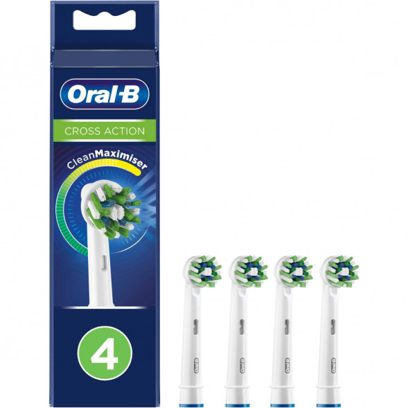 Насадки на зубные щетки Oral-B Cross Action, 4 шт. в Кирове