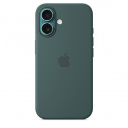 Чехол Apple для iPhone 16 Silicone MagSafe, Lake Green (MYY83ZM/A)