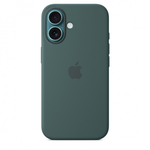 Чехол Apple для iPhone 16 Silicone MagSafe, Lake Green (MYY83ZM/A) в Кирове