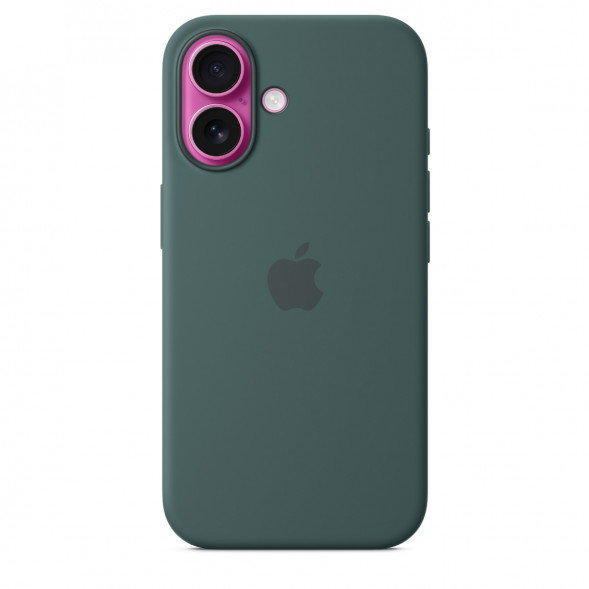 Чехол Apple для iPhone 16 Silicone MagSafe, Lake Green (MYY83ZM/A) в Кирове