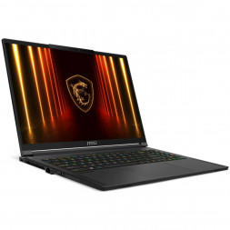 Ноутбук игровой MSI Stealth 16 AI A2HWFG-086XRU (16&amp;quot;, Intel Core Ultra 7, 32ГБ, 1ТБ SSD, RTX 5060, FreeDOS), черный