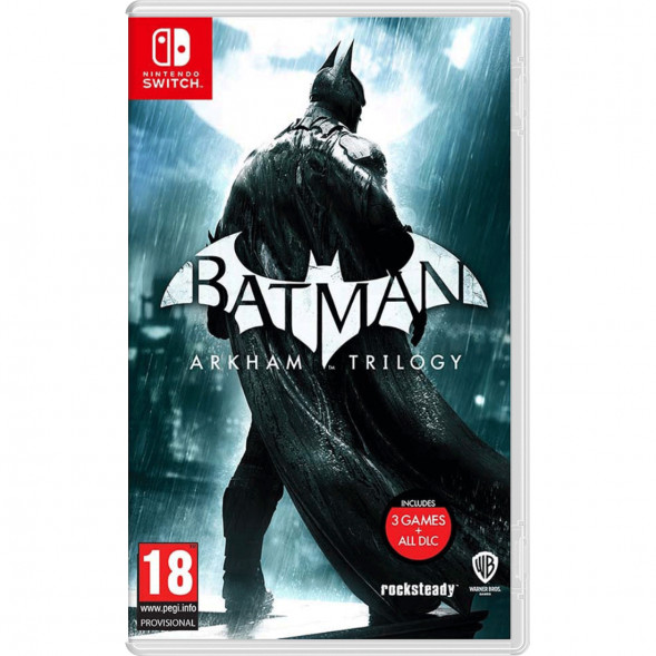 Игра Batman: Arkham Trilogy [Nintendo Switch, русские субтитры] в Кирове