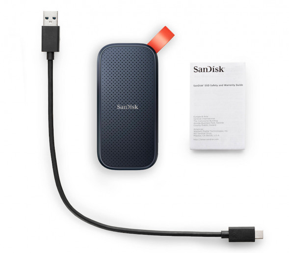 Внешний диск SanDisk Portable SSD 1TB 800Mb/s [SDSSDE30-1TOO-Z26] в Кирове