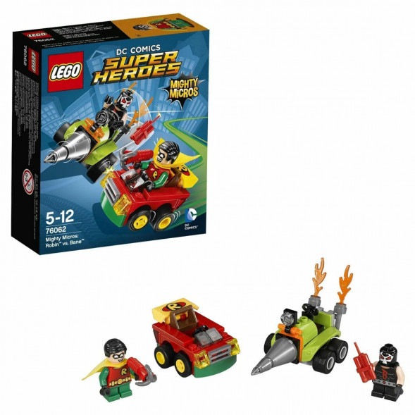 Конструктор LEGO Super Heroes 76062 Робин против Бэйна в Кирове