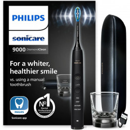 Электрическая зубная щетка Philips Sonicare Diamond Clean 9000 с USB-футляром и зарядным стеклом HX9911/09