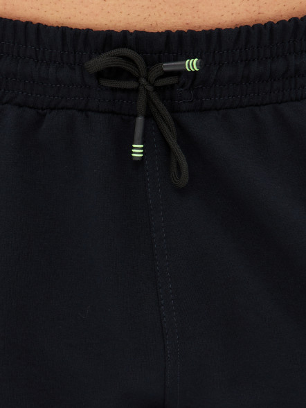 Шорты мужские трикотажные, синий, M в Кирове