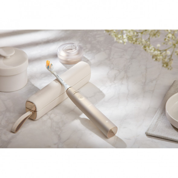 Электрическая звуковая зубная щетка Philips Sonicare 9900 Prestige HX9992/11, Champagne Gold в Кирове