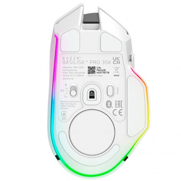 Компьютерная мышь Razer Basilisk V3 Pro 35K белый (RZ01-05240200-R3G1) в Кирове
