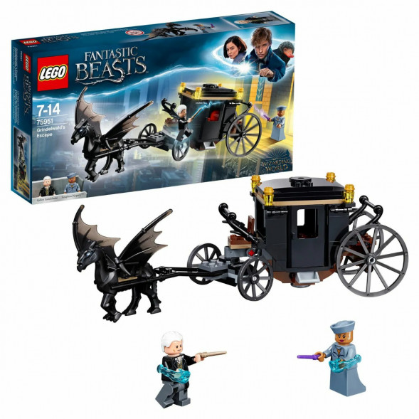 Конструктор LEGO Harry Potter 75951 Побег Грин-де-Вальда в Кирове