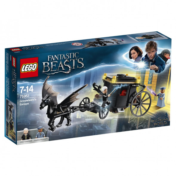 Конструктор LEGO Harry Potter 75951 Побег Грин-де-Вальда в Кирове