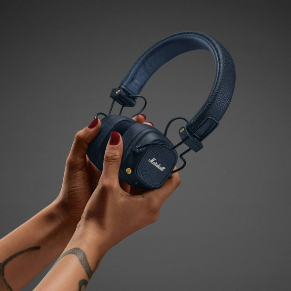 Беспроводные наушники Marshall Major V, синий в Кирове