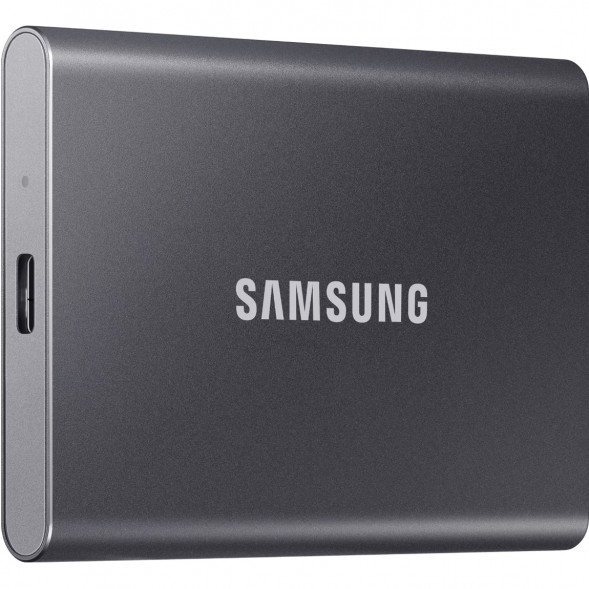 1 ТБ Внешний SSD Samsung T7, USB 3.2 Gen 2 Type-C, серый в Кирове