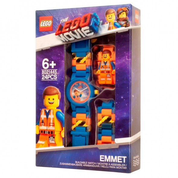 Часы LEGO Movie 8021445 «Emmet» с минифигуркой в Кирове