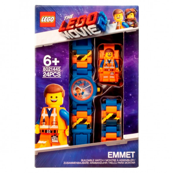 Часы LEGO Movie 8021445 «Emmet» с минифигуркой в Кирове