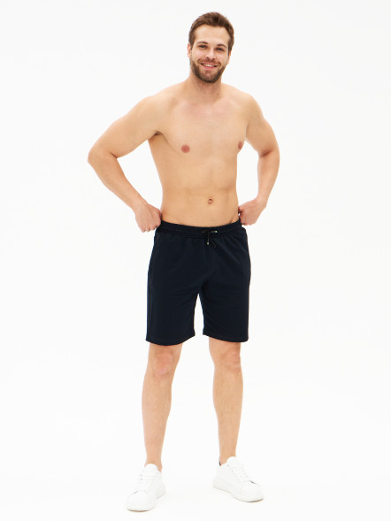 Шорты мужские трикотажные, синий, XL в Кирове