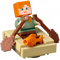 Конструктор LEGO Minecraft 21152 Приключения на пиратском корабле