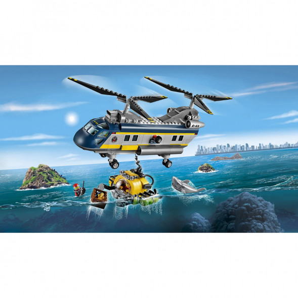 Конструктор LEGO City Deep Sea Explorers 60093 Вертолет исследователей моря в Кирове