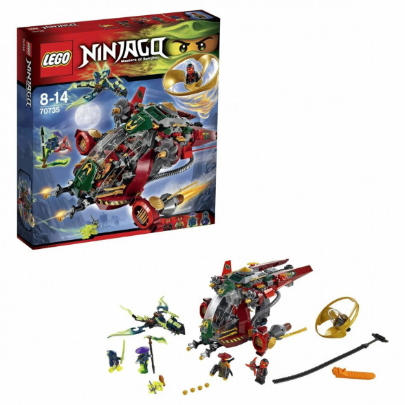 Конструктор LEGO Ninjago 70735 Корабль R.E.X Ронана в Кирове