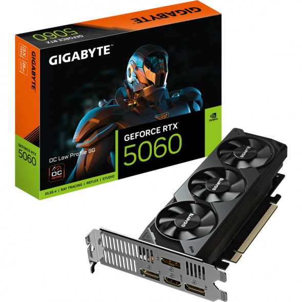 Видеокарта Gigabyte RTX 5060 OC Low Profile (GV-N5060OC-8GL)  в Кирове