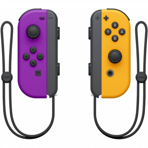 Геймпад Nintendo Switch Joy-Con controllers Duo, фиолетовый/оранжевый в Кирове