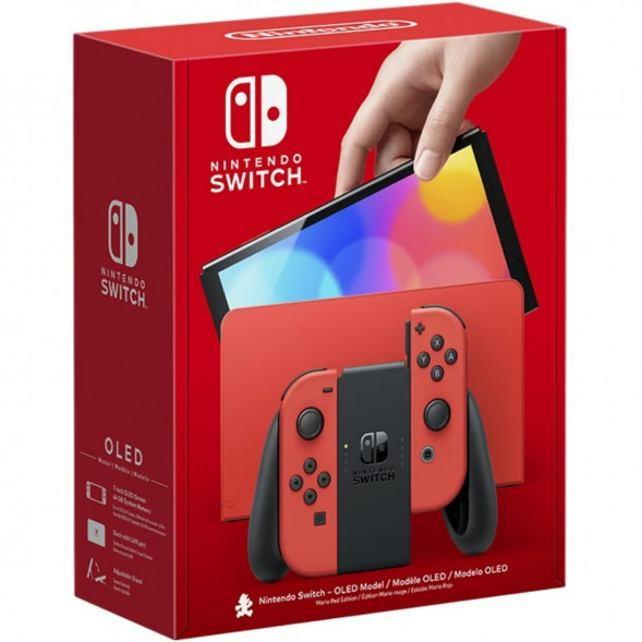 Игровая приставка Nintendo Switch OLED 64 ГБ, Mario Red Edition в Кирове