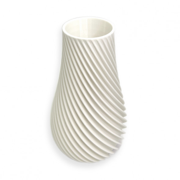 Ваза для сухоцветов HatRom Spiral, белый в Кирове