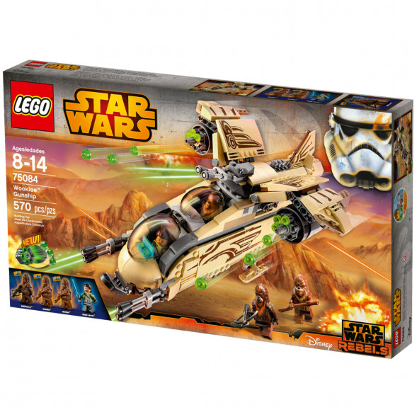 Конструктор LEGO Star Wars 75084 Боевой корабль Вуки в Кирове