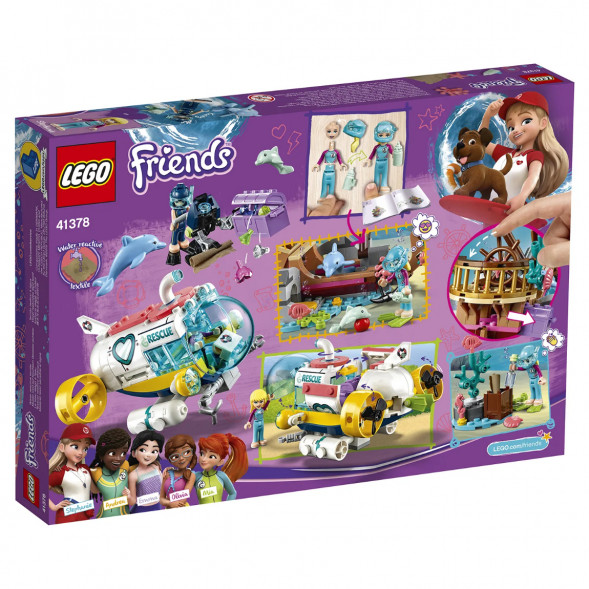 Конструктор LEGO Friends 41378 Спасение дельфинов в Кирове