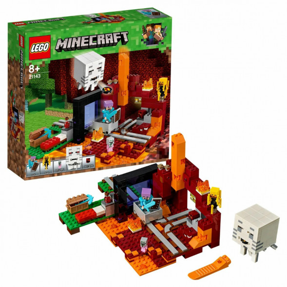 Конструктор LEGO Minecraft 21143 Портал в Подземелье  в Кирове
