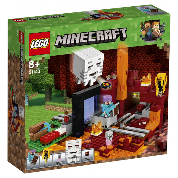 Конструктор LEGO Minecraft 21143 Портал в Подземелье  в Кирове