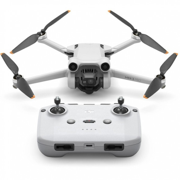 Квадрокоптер DJI Mini 3 Pro (DJI RC-N1), серый в Кирове