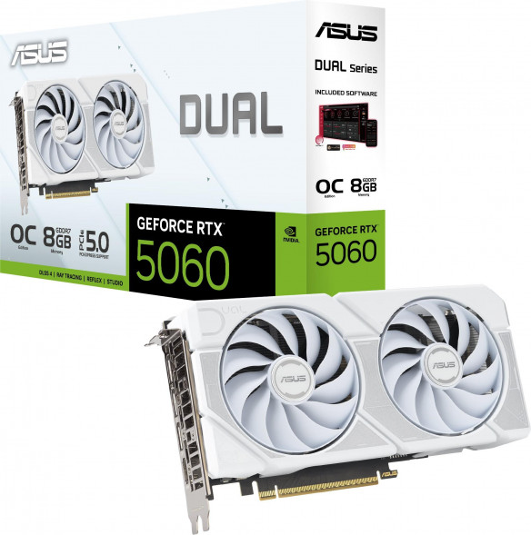 Видеокарта Asus RTX 5060 8 ГБ RTL (90YV0N15-M0NA00) в Кирове