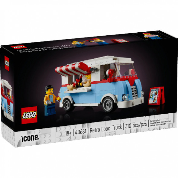 Конструктор LEGO Icons 40681 Ретро фуд трак в Кирове