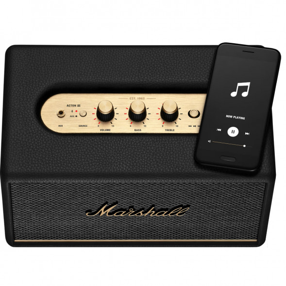Портативная акустика Marshall Acton III, 60 Вт, черный в Кирове