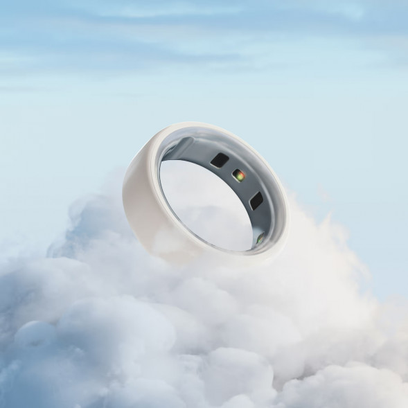 Умное кольцо Oura Ring 4 Ceramic (размер 8), Облако/Cloud в Кирове