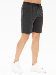 Шорты мужские трикотажные, серый, L