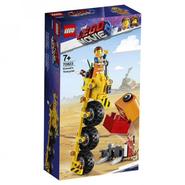 Конструктор LEGO Movie 70823 Трехколёсный велосипед Эммета в Кирове