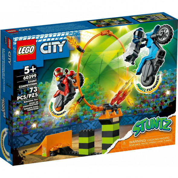 Конструктор LEGO City 60299 Состязание трюков в Кирове